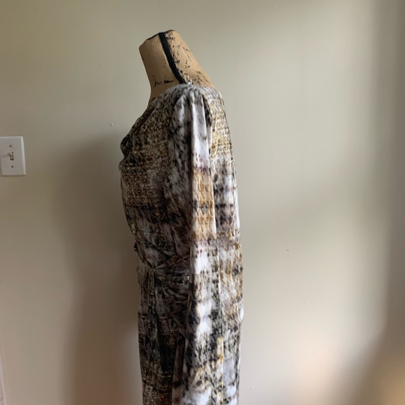 Worth dress side knot long sleeve size 16 - Picture 5 of 9